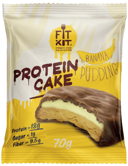 FIT KIT FIT KIT Protein cake с начинкой, 1 шт. - 70 г 
